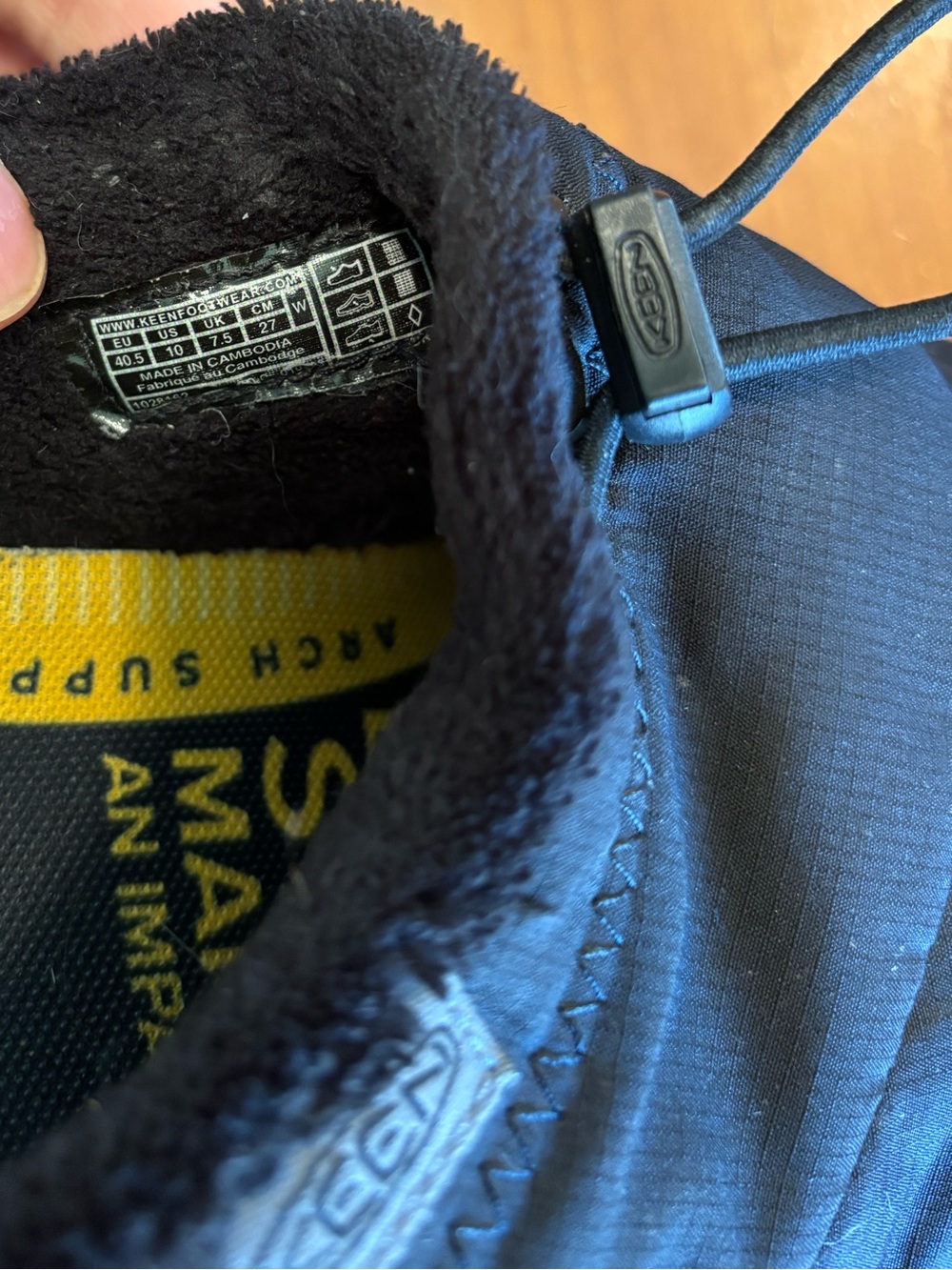 Black Keen Camping Slippers - Picture 7 of 7
